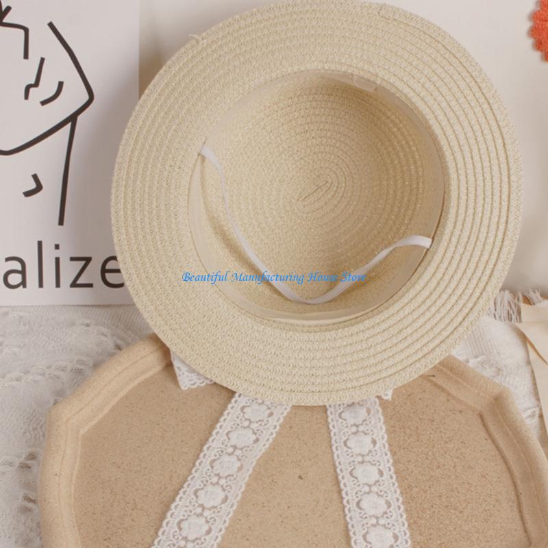 E56A Toddler Kids Baby Summer  - مراجعة Hat Floppy Wide وسعره