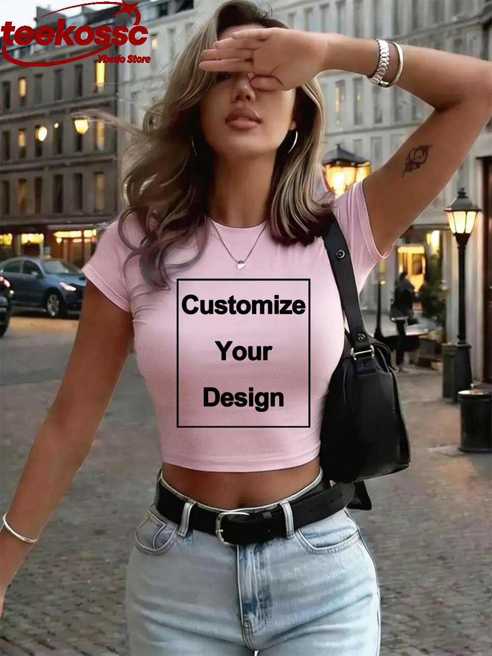 Custom Womens Cotton Crop Tops - مراجعة Crop Top Crochet وسعره