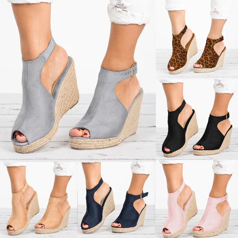 Heeled Sandals for Women Summe - مراجعة Wedge Espadrille Women وسعره