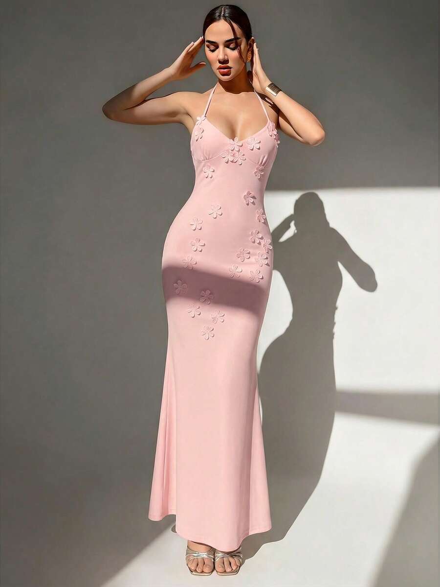 Womens Sexy Y2K Micro Cup Fron - مراجعة Maxi Dress Halter وسعره