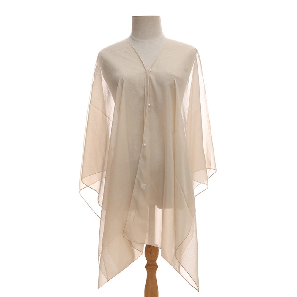 Fashion Solid color Shawl Scar - مراجعة Cover Up Kaftan وسعره
