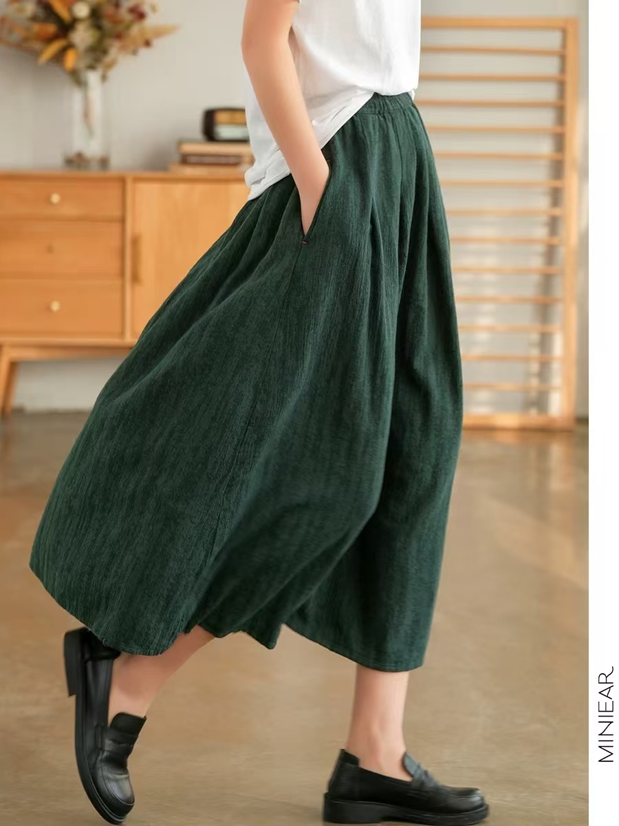 New 2025 Autumn Pure Color Flo - مراجعة Midi Skirt Floral وسعره