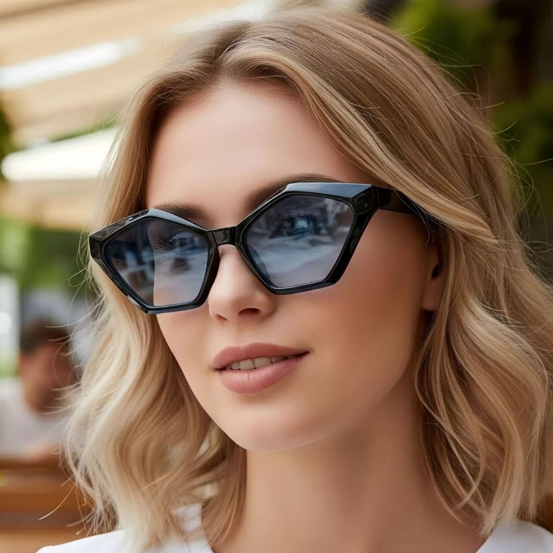 1Pc Retro Fashion Cat-Eye Narr - مراجعة Sunglasses Cat Eye وسعره