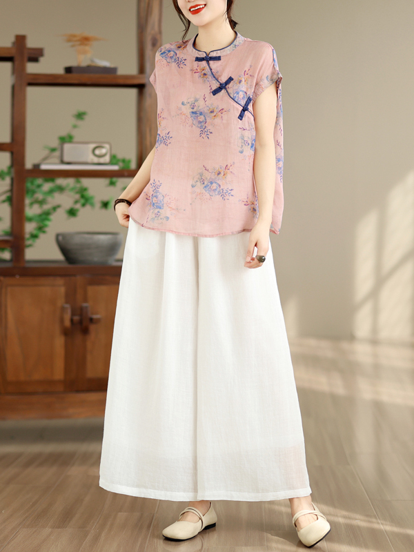 Summer 2026 Women's Cotton Lin - مراجعة Linen Pant Wide وسعره