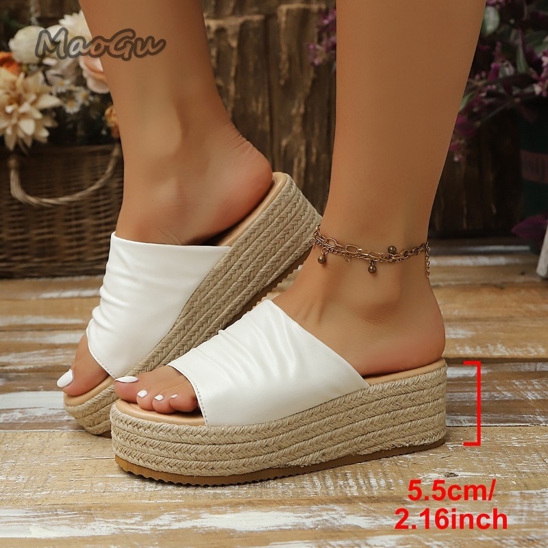 Women's Ruched Espadrille Wedg - مراجعة Wedge Espadrille Women وسعره