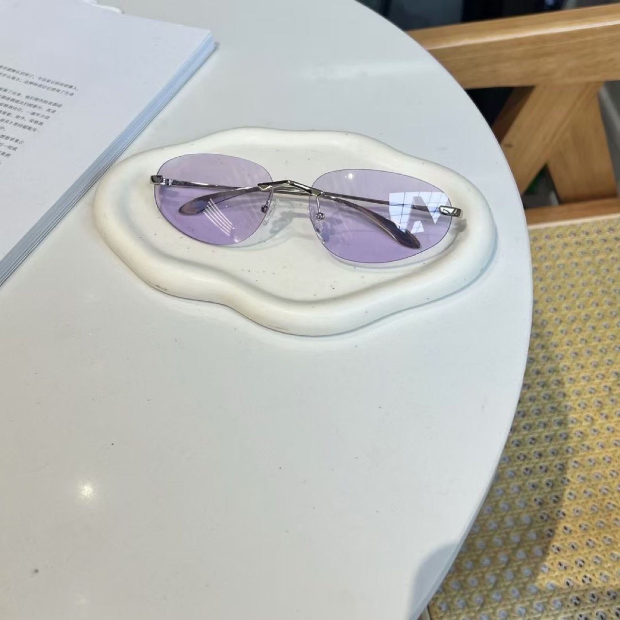UV400 Rimless Shades, Cat Eye  - مراجعة Sunglasses Cat Eye وسعره