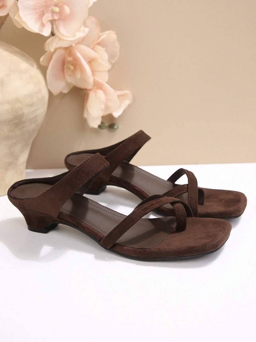 Womens Strappy Low Block Heel  - مراجعة Sandal Strappy Heeled وسعره
