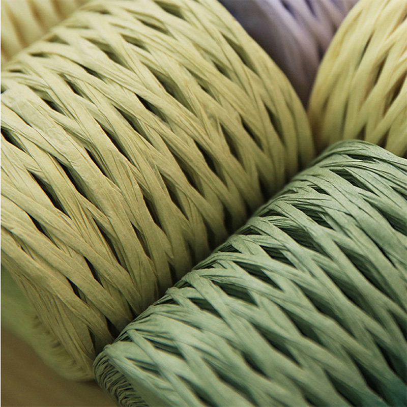 200m Natural Raffia Straw Yarn - مراجعة Crochet Bag Raffia وسعره