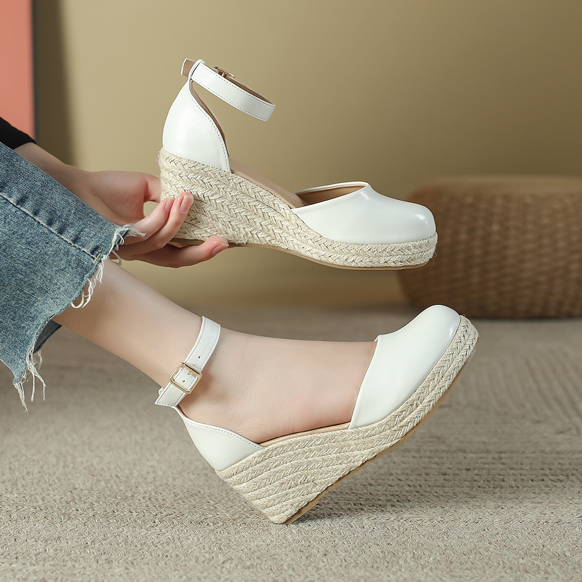 Women's Espadrille Wedge Sanda - مراجعة Wedge Espadrille Women وسعره