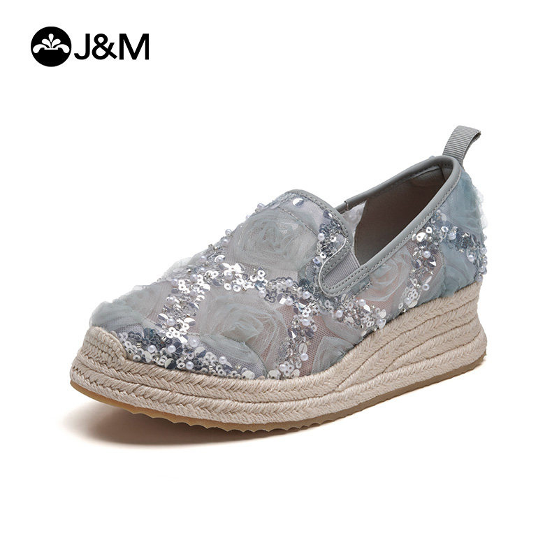 2026 J&M Women Wedges Fashion  - مراجعة Wedge Espadrille Women وسعره