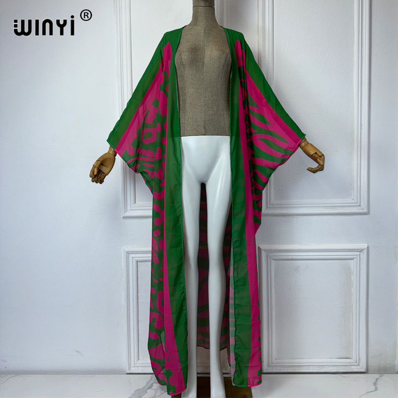 WINYI Africa Bohemia print Kim - مراجعة Cover Up Kaftan وسعره