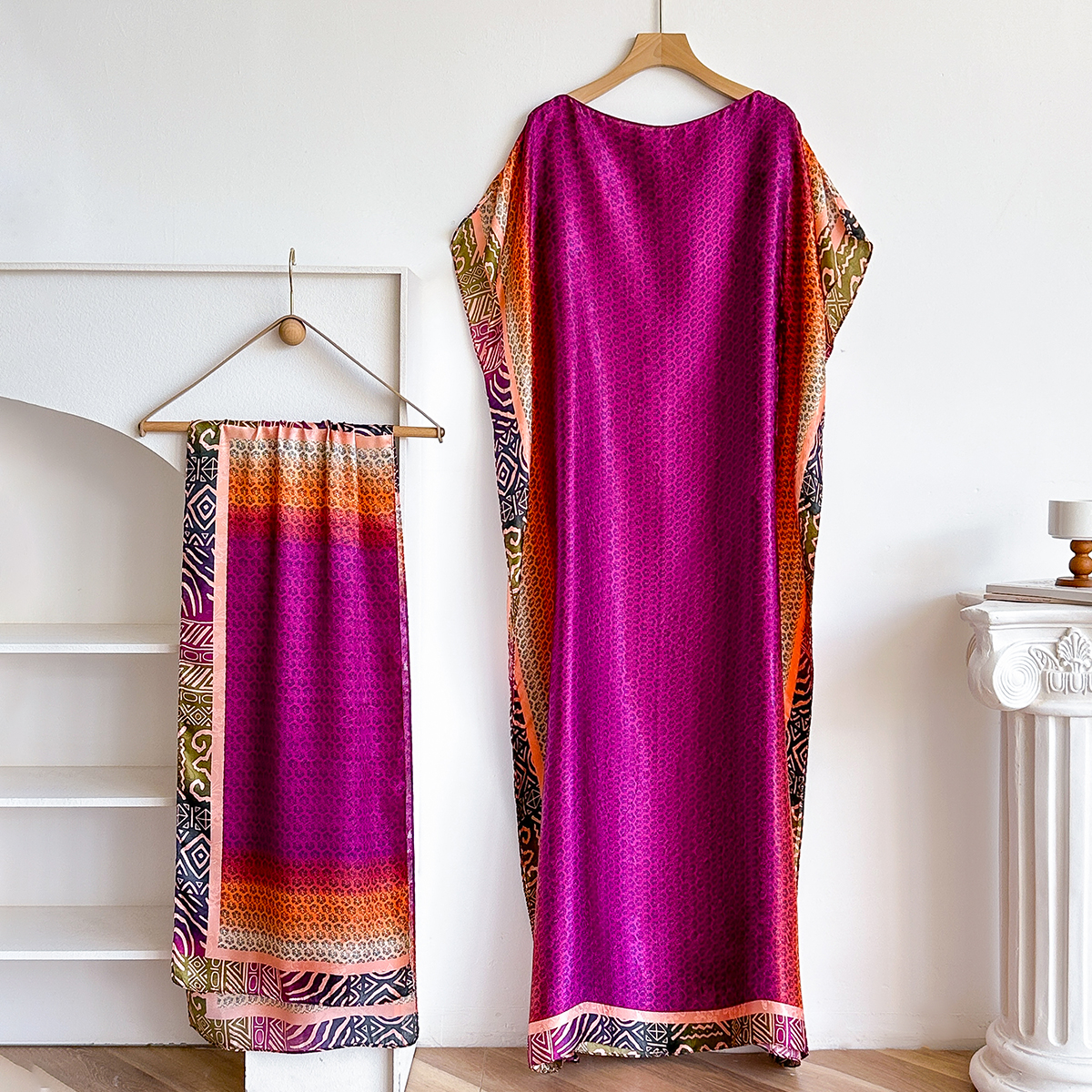 Kaftan Dresses for Women Plus  - مراجعة Cover Up Kaftan وسعره