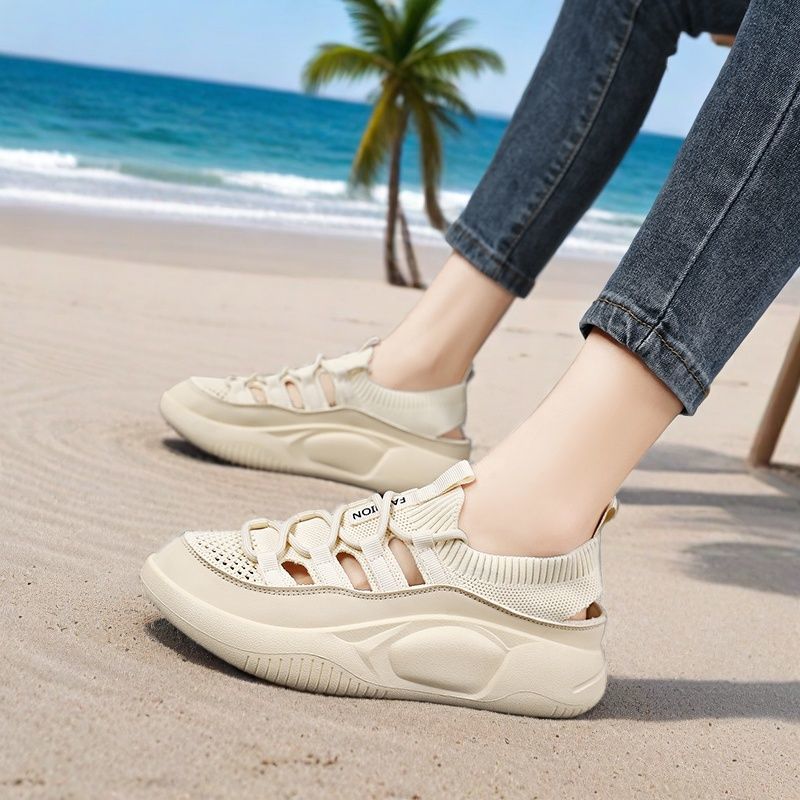 Women's Openwork Breathable Ov - مراجعة Wedge Espadrille Women وسعره