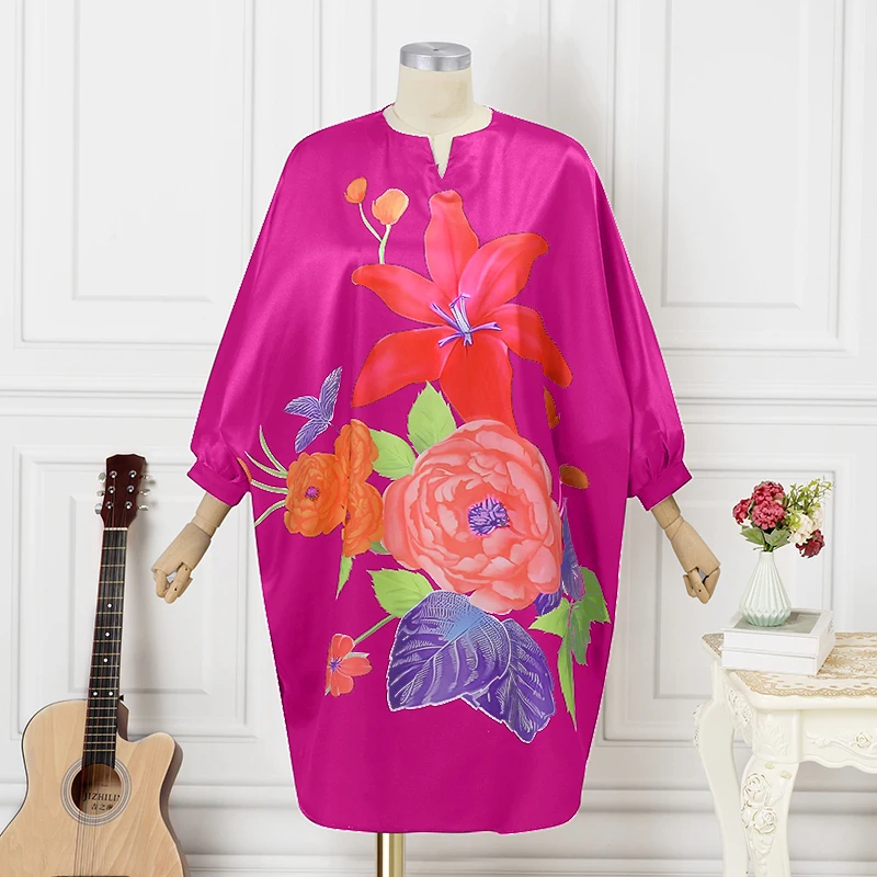Plus Size 5XL VONDA Women Bohe - مراجعة Midi Skirt Floral وسعره